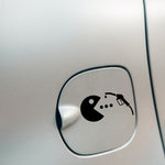 Vinyl Aufkleber Tankdeckel - Pacman