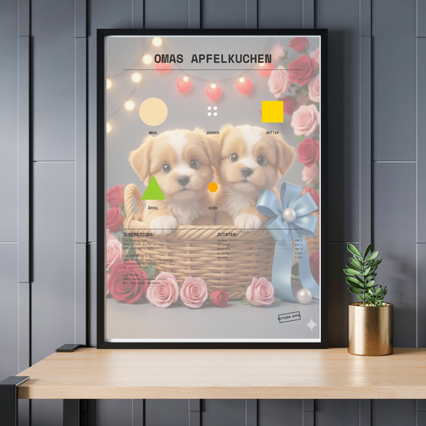 Das Rezept-Dekonstrukt – Dein Lieblingsgericht als geometrisches Kunstwerk