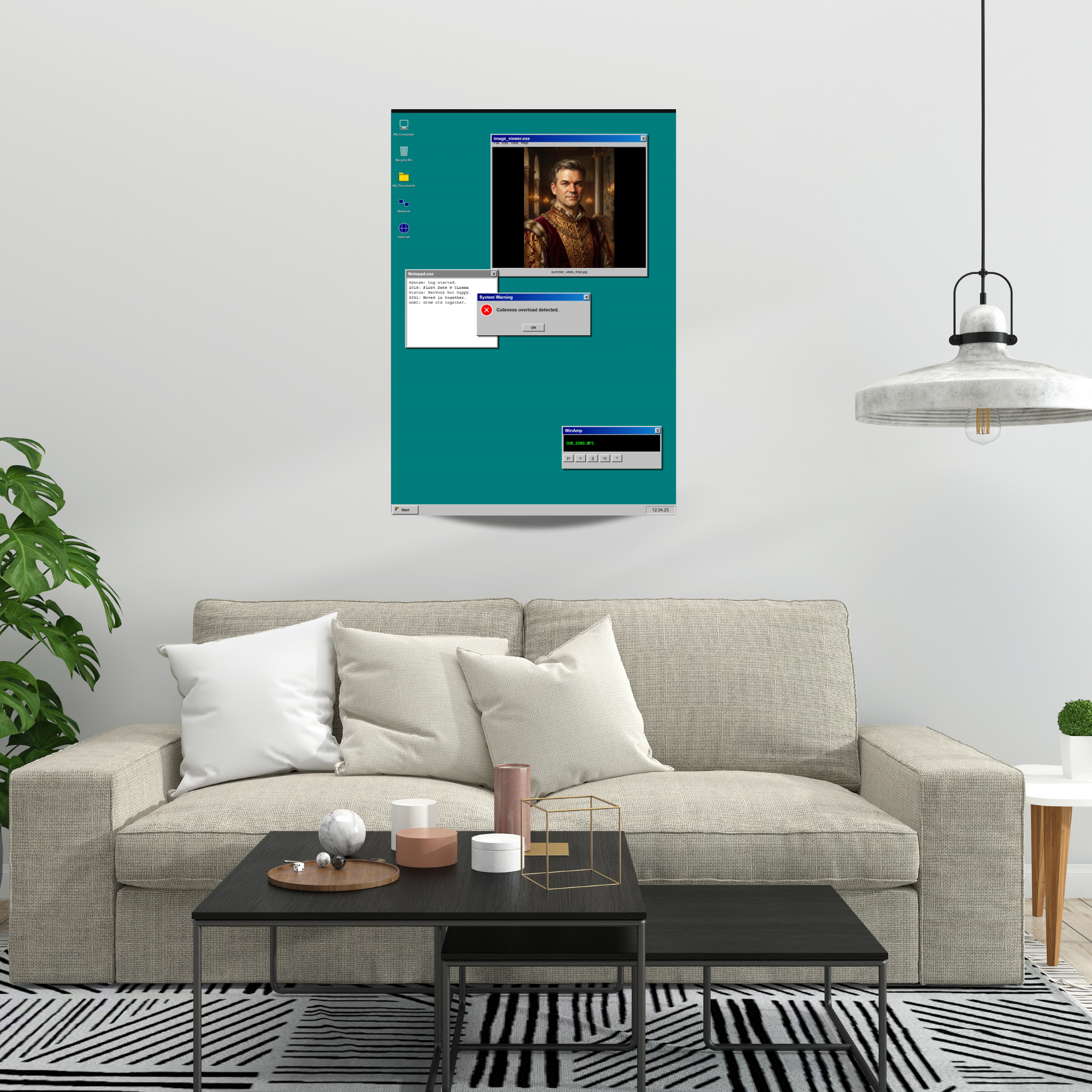 Desktop Memories – Deine Erinnerungen im 90er Retro-Look