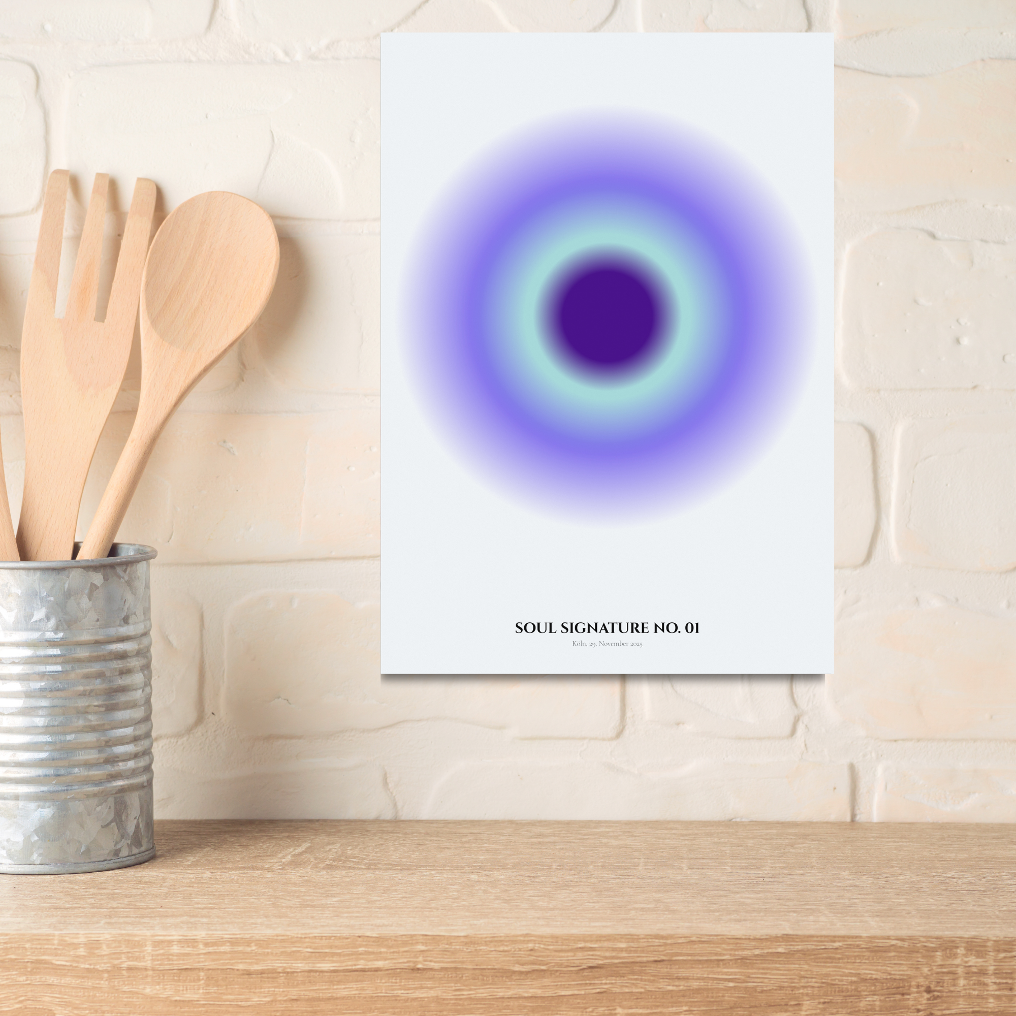 Deine Energie als Kunstwerk – Personalisiertes Aura-Poster