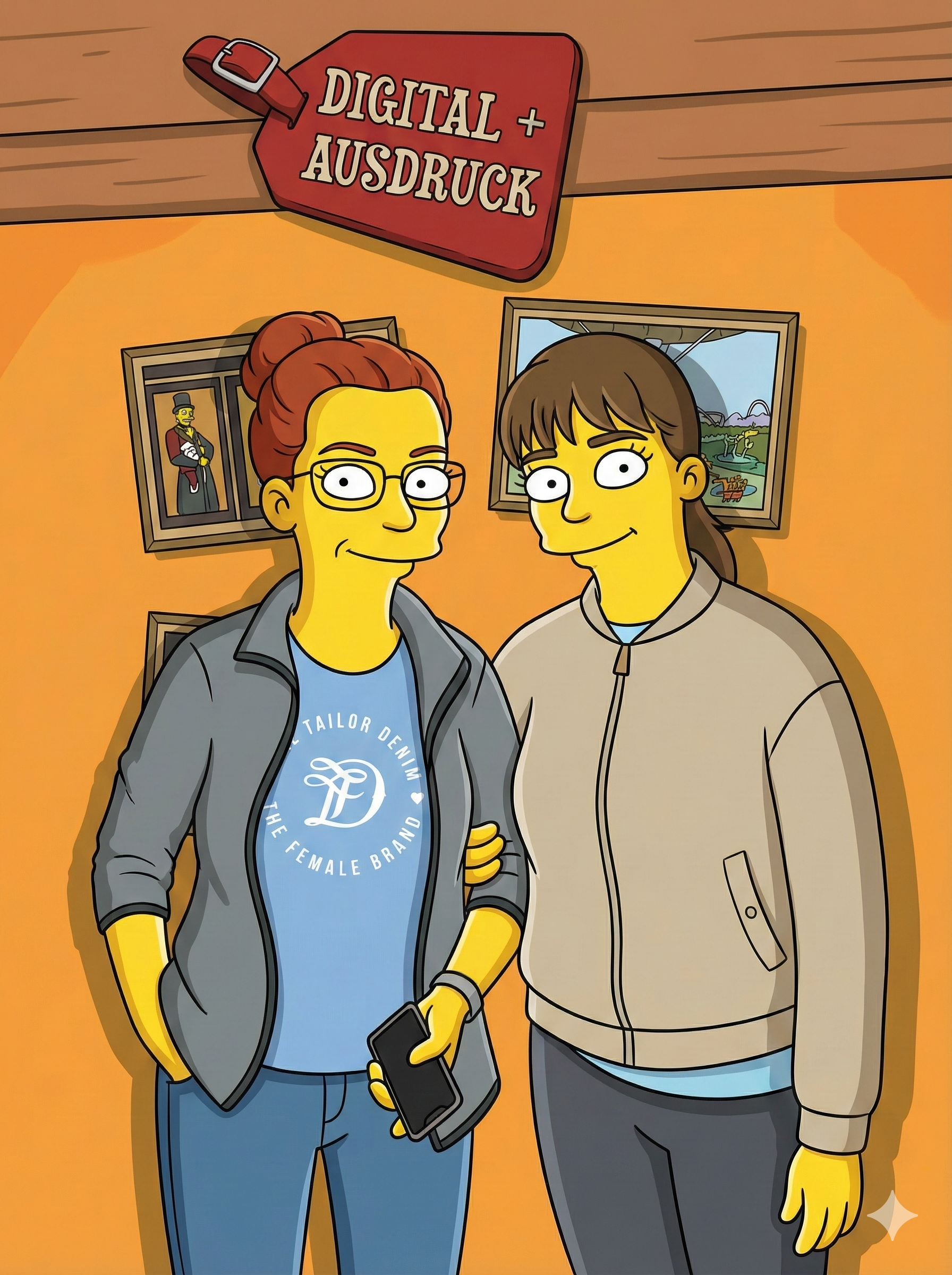 Yellow Comic - aus deinem Bild