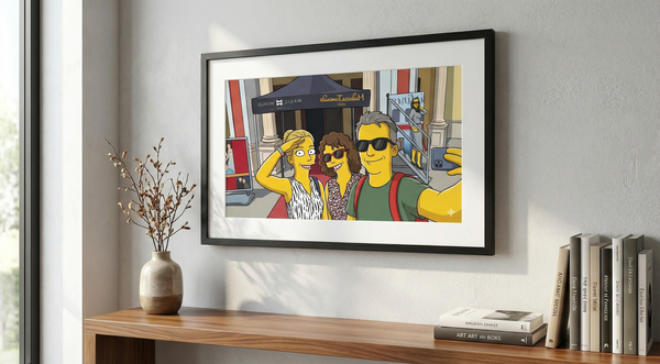 Yellow Comic - aus deinem Bild