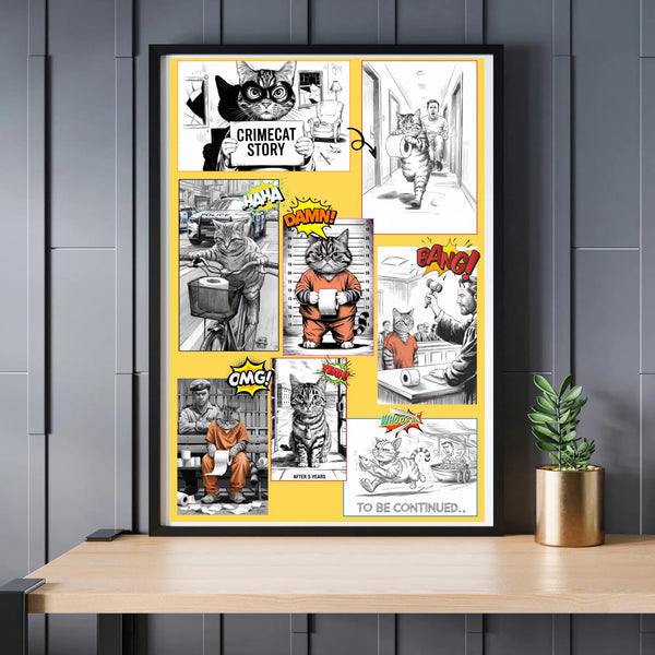 Digitales Poster "Badezimmer Typografie" – Minimalistische Wandkunst zum Ausdrucken