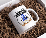 Kaffeebecher "Ruhrschnellweg" – A40 Autobahn Design Tasse