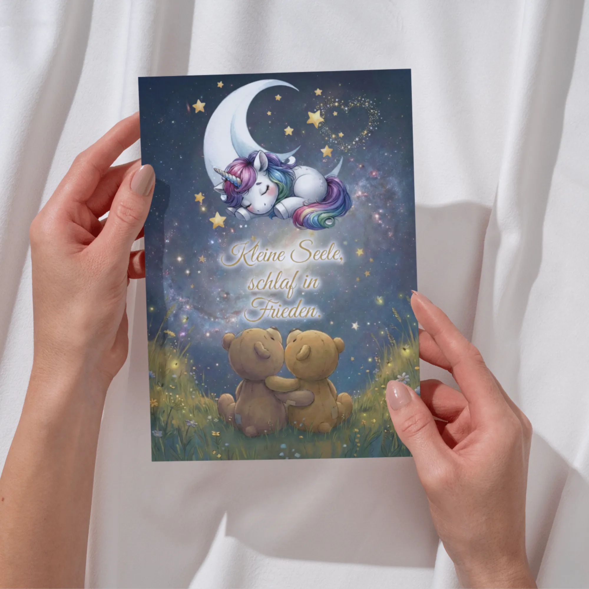 Trauerkarte Sternenkind