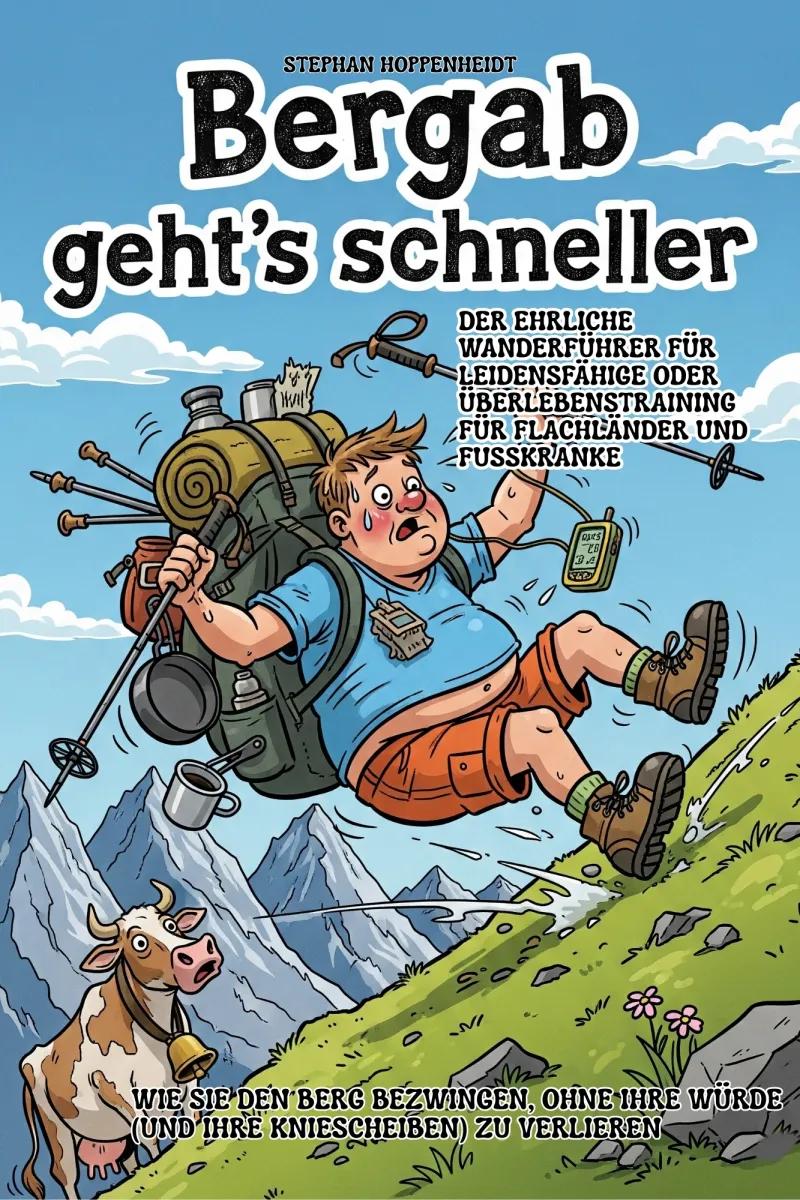 Bergab geht’s schneller: Der ehrliche Wanderführer für Leidensfähige oder Überlebenstraining für Flachländer und Fußkranke.